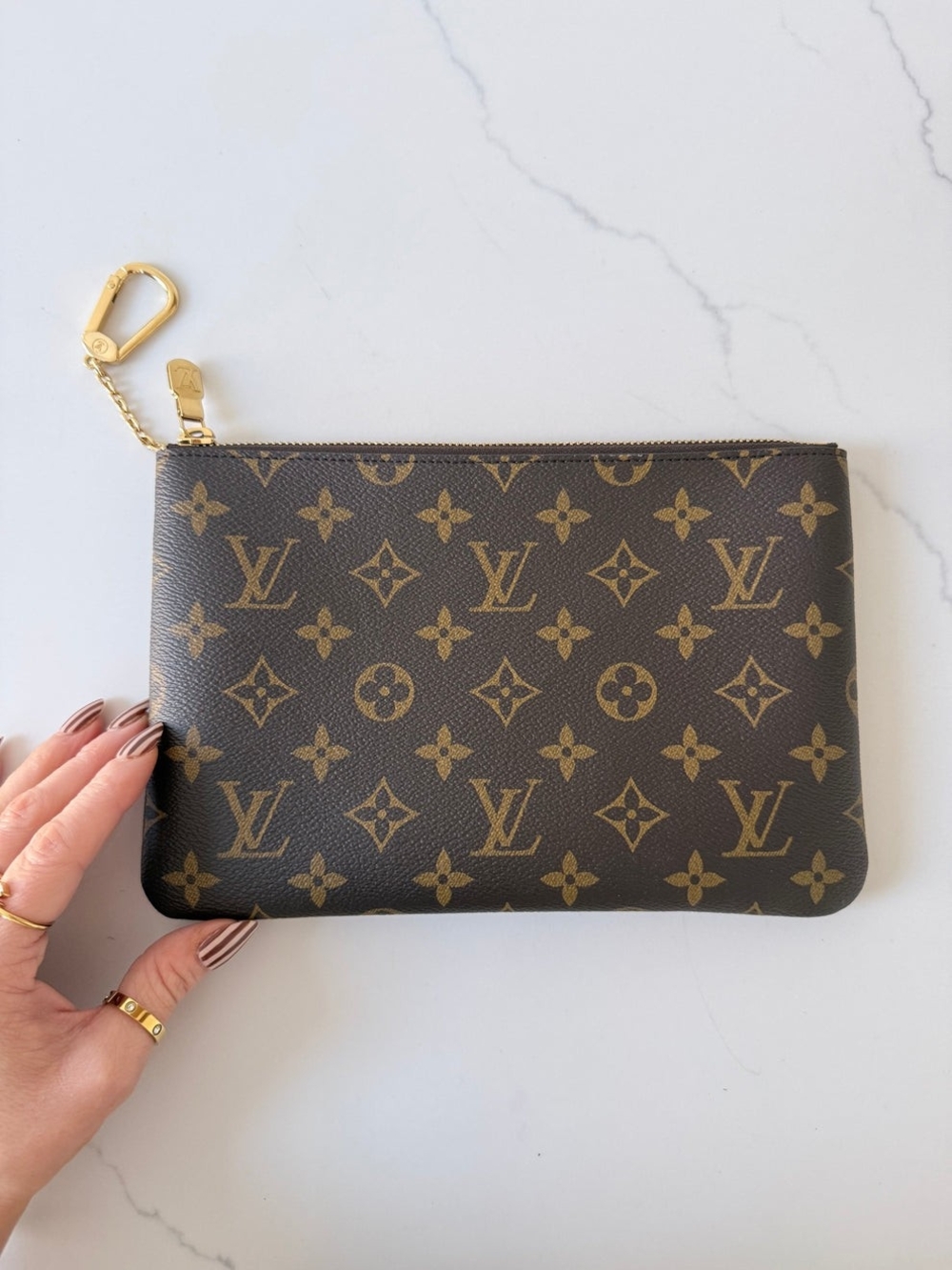 Louis Vuitton Monogram Canvas Key pouch Size m